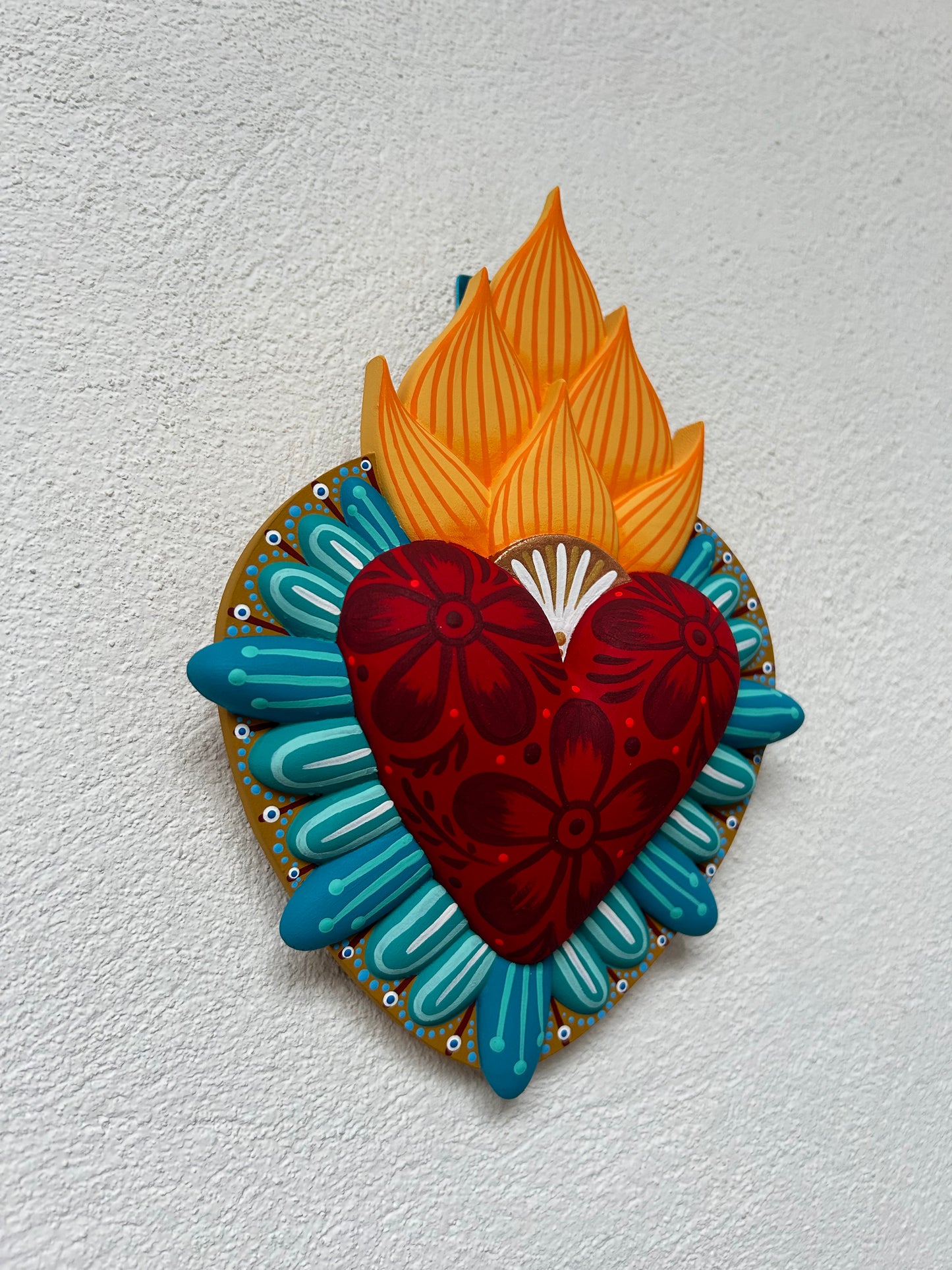 Corazón Milagrito Fuego